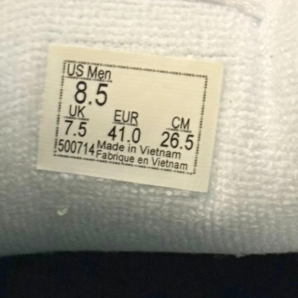 Men's 8.5 - VANS Rowan Skate Suede/Canvas Shoe Mint - RARE